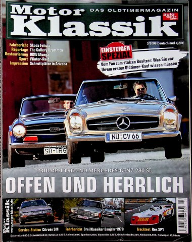 Deckblatt Motor Klassik (03/2008)